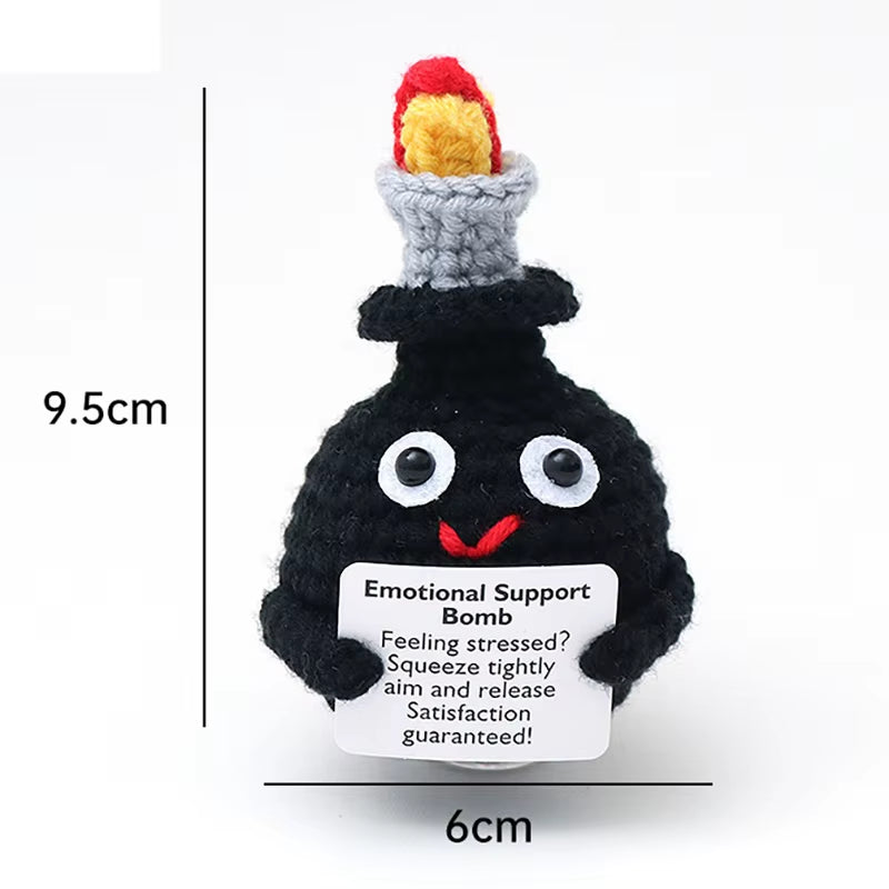 Adorable Mini Knitted Potato, Avocado & Duck Dolls - Perfect Cheer-Up Gifts for Birthdays & Special Occasions!