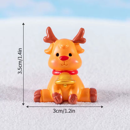 Festive Santa Claus Statue - Perfect Desk & Home Ornament for Christmas Cheer!