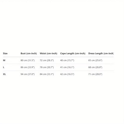 Enchanting Winter Christmas Elf Dress with Cape - Ideal for Holiday Parties & Festive Celebrations