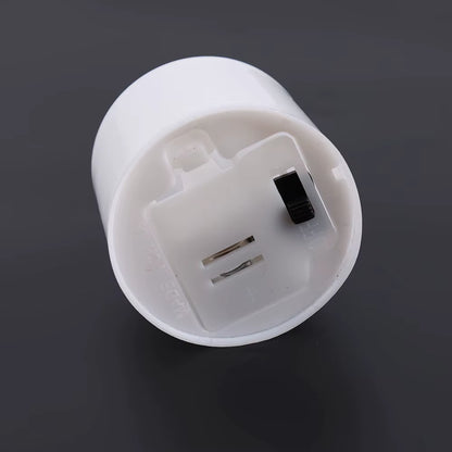 Set of 12 Flameless LED Tea Lights - Warm White Creative Candles for Halloween, Weddings, and Christmas Decor