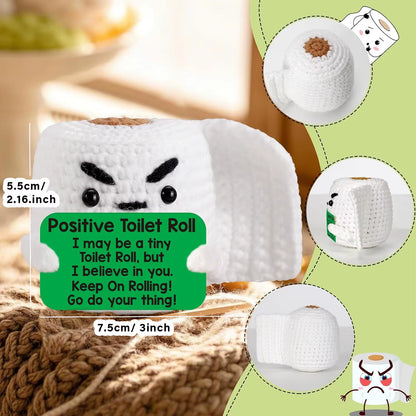 Adorable Mini Knitted Potato, Avocado & Duck Dolls - Perfect Cheer-Up Gifts for Birthdays & Special Occasions!