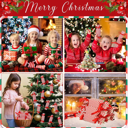 Festive DIY Candy Box for Christmas - Perfect for Sweets, Chocolates, and Cookies! Ideal Party Gift & Wedding Decoration!