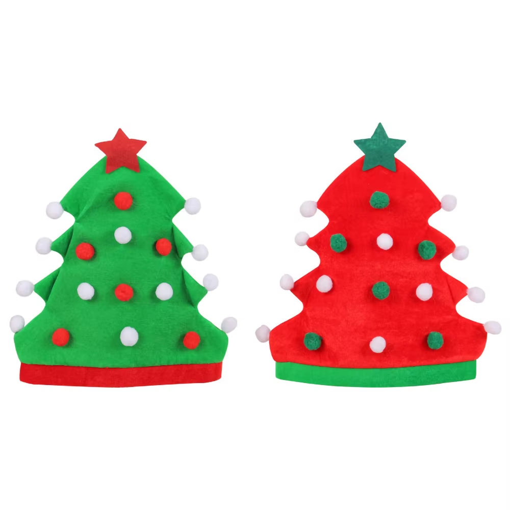Funny Christmas Tree Beanie Hat - Perfect Holiday Gift for Kids & Festive New Year Parties!