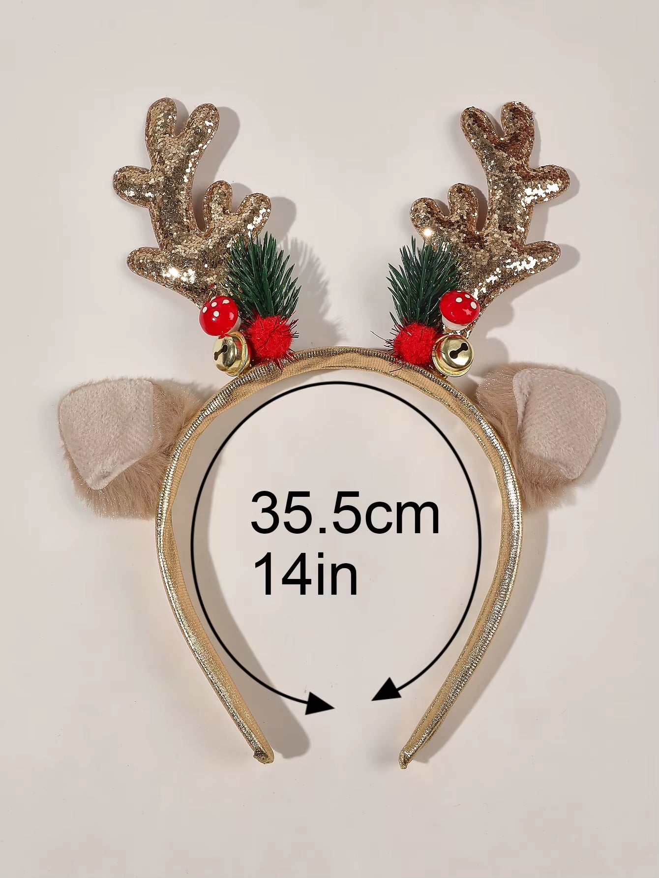Festive 3D Christmas Headbands - Fun Holiday Hair Accessories for Kids, Women, and Men - Perfect for Parties and Photo Booths!