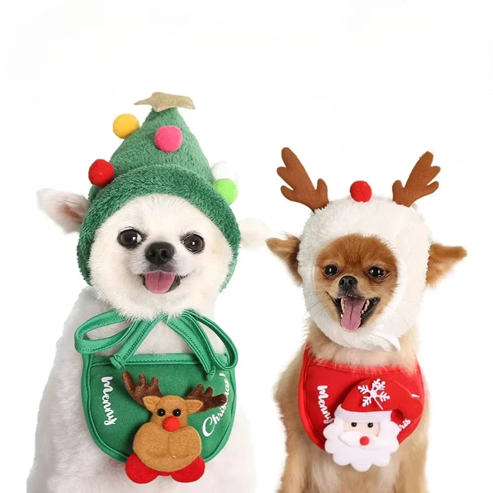 Adorable Santa Hat for Pets - Perfect Xmas Costume for Cats & Dogs - Holiday Party Accessory 2025