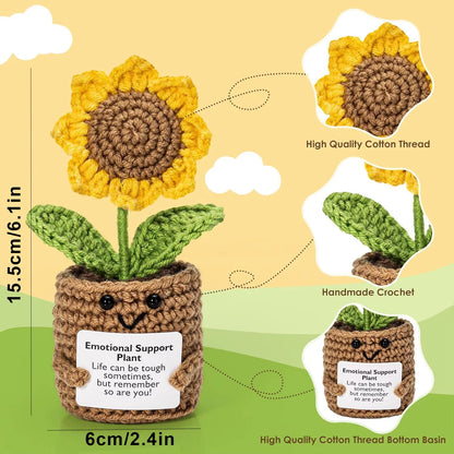 Adorable Mini Knitted Potato, Avocado & Duck Dolls - Perfect Cheer-Up Gifts for Birthdays & Special Occasions!