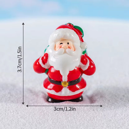 Festive Santa Claus Statue - Perfect Desk & Home Ornament for Christmas Cheer!