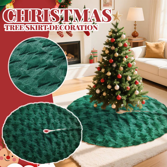 Creative Christmas Tree Skirt - High-Quality Foot Carpet for Festive Home Decor - Perfect for New Year Celebrations!