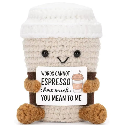 Adorable Mini Knitted Potato, Avocado & Duck Dolls - Perfect Cheer-Up Gifts for Birthdays & Special Occasions!