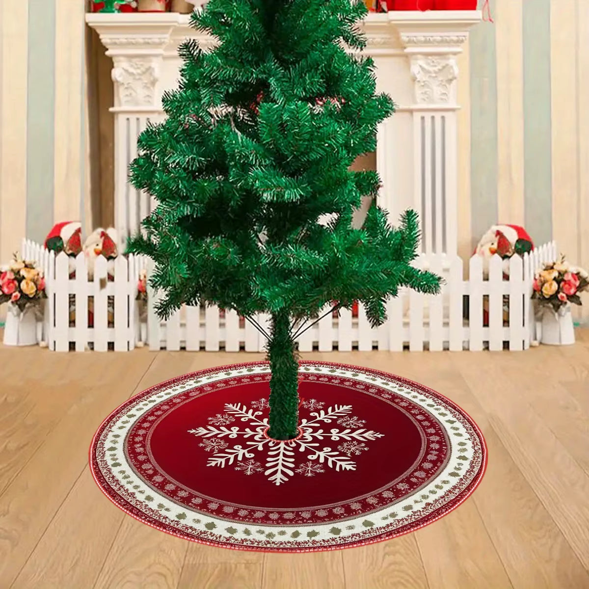 VIKAMA Soft & Durable Christmas Tree Dress - Perfect for Home Decor & Festive Celebrations!