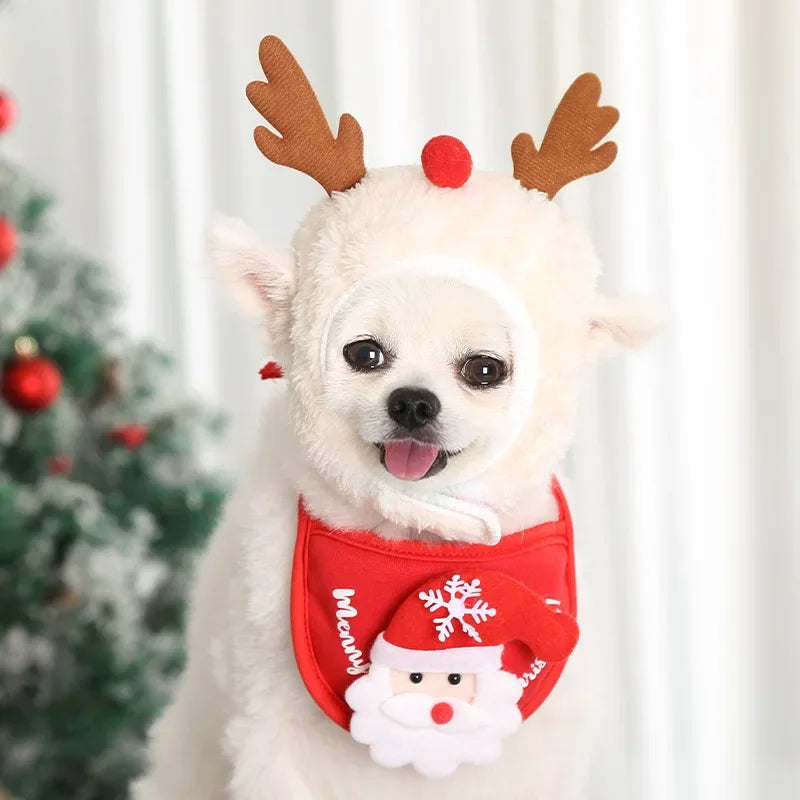 Adorable Santa Hat for Pets - Perfect Xmas Costume for Cats & Dogs - Holiday Party Accessory 2025