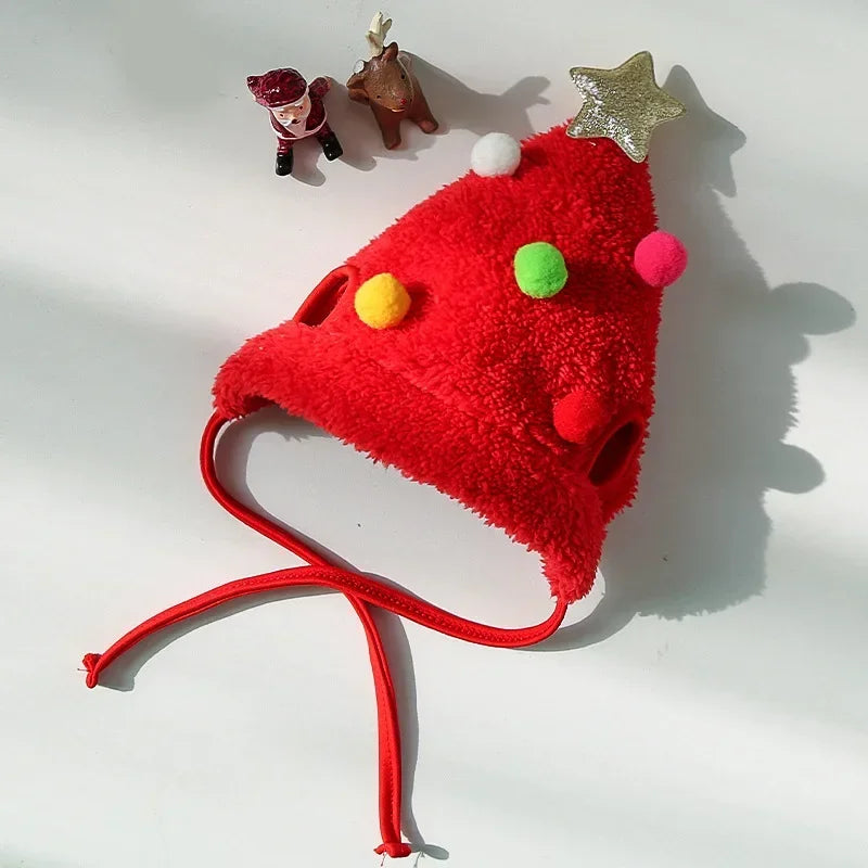 Adorable Santa Hat for Pets - Perfect Xmas Costume for Cats & Dogs - Holiday Party Accessory 2025