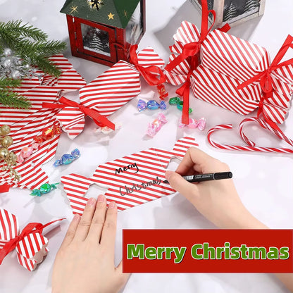 Festive DIY Candy Box for Christmas - Perfect for Sweets, Chocolates, and Cookies! Ideal Party Gift & Wedding Decoration!