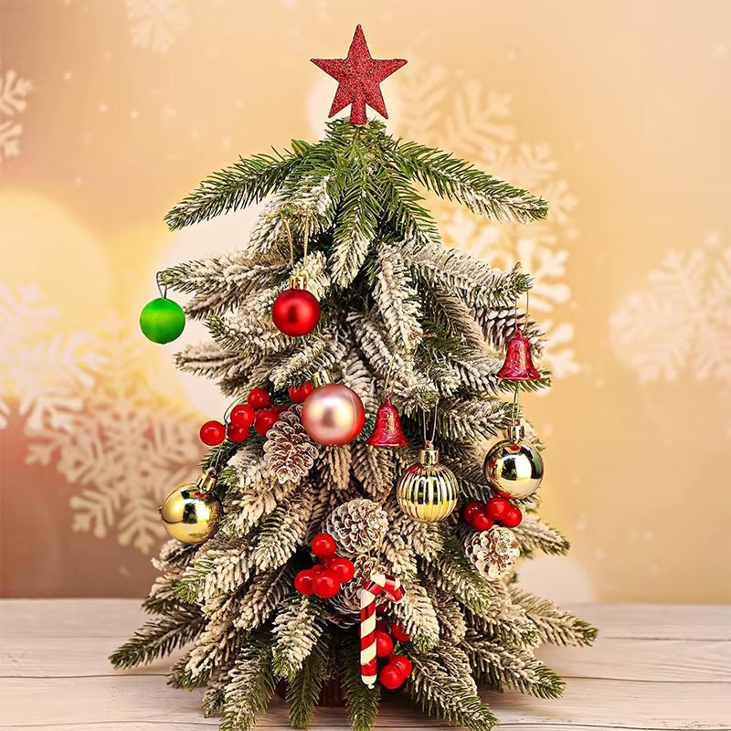 Glittering Star Christmas Tree Ornaments - 3 Pack Festive Decor for a Merry Navidad!