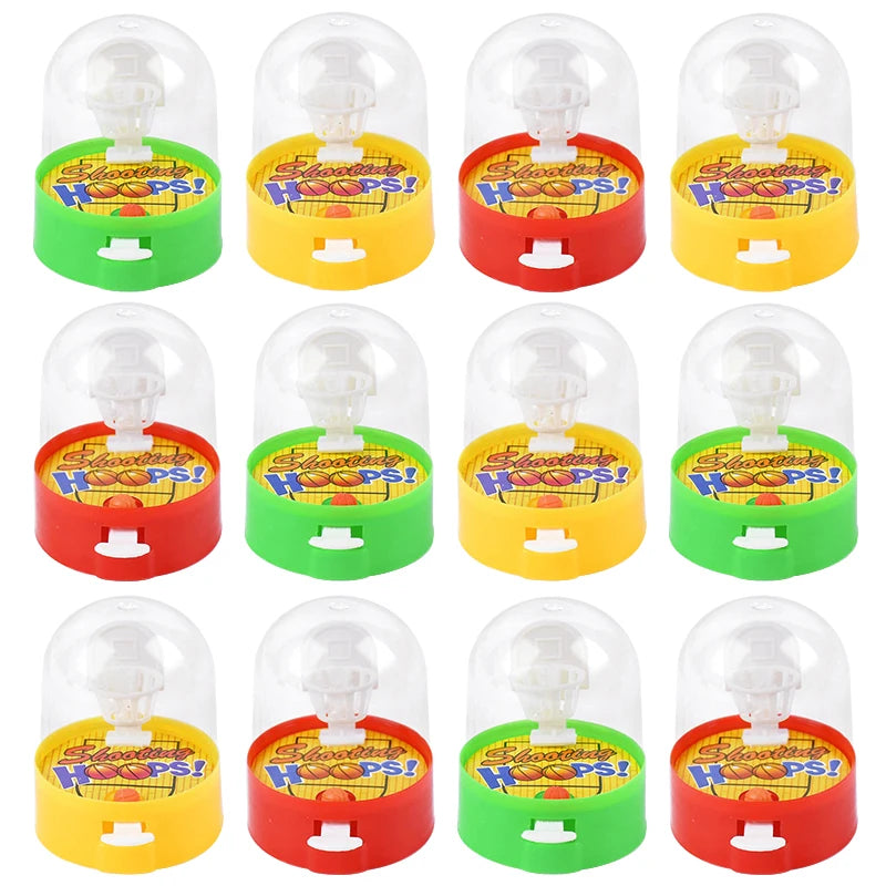 Desktop Basketball Shooting Game - 12/24 Pcs Finger Shooting Toy for Kids, Perfect Birthday Party Favors & School Awards!
