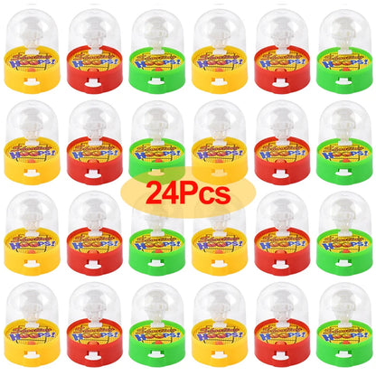 Desktop Basketball Shooting Game - 12/24 Pcs Finger Shooting Toy for Kids, Perfect Birthday Party Favors & School Awards!