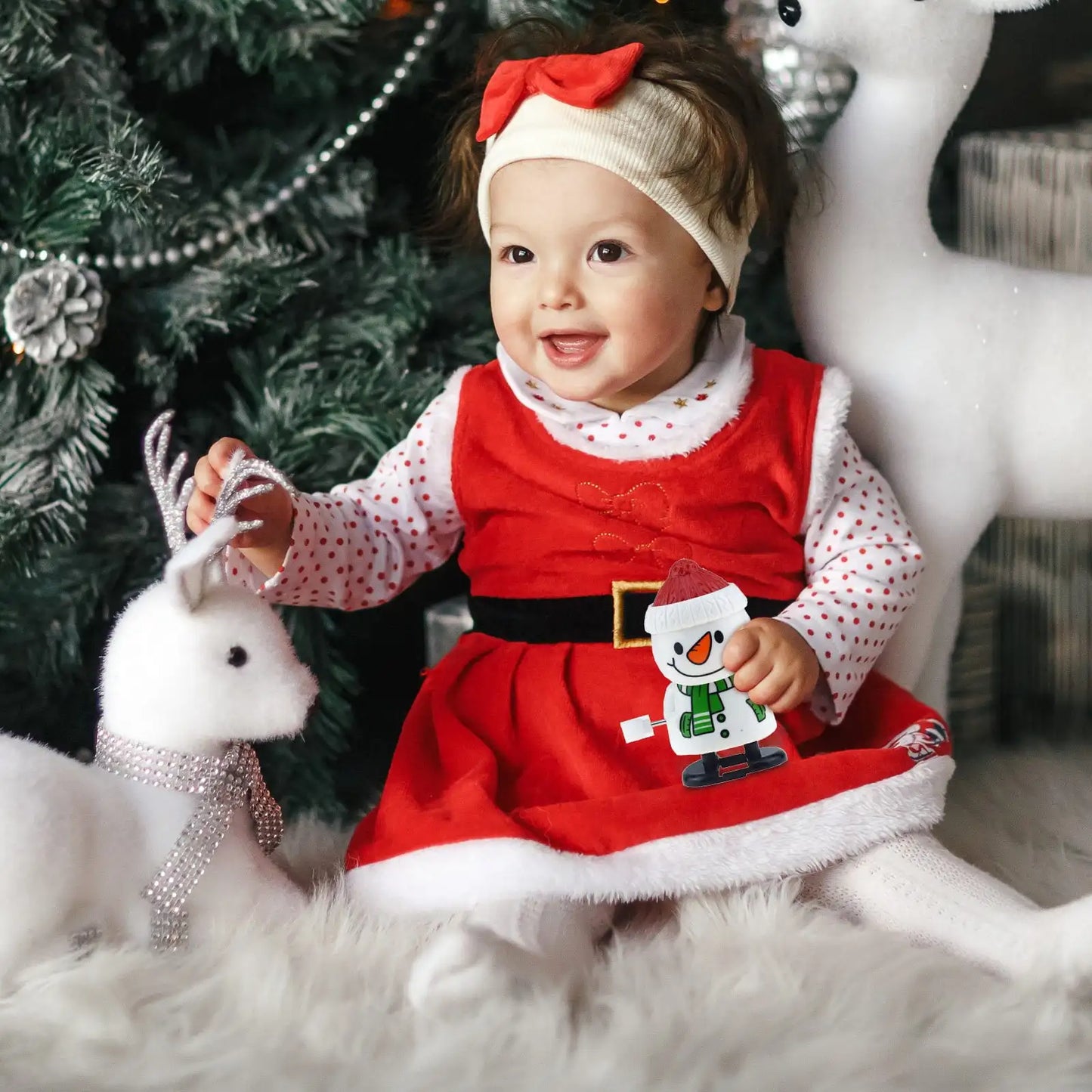 Delightful Christmas Walking Doll - Perfect Stocking Stuffer & Party Favor for Kids in 2025!