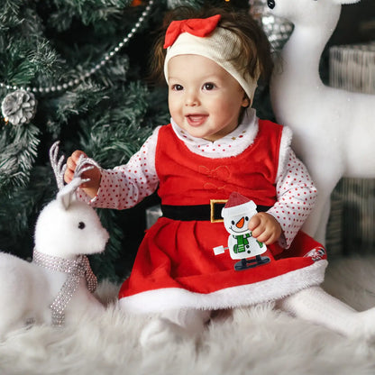 Delightful Christmas Walking Doll - Perfect Stocking Stuffer & Party Favor for Kids in 2025!