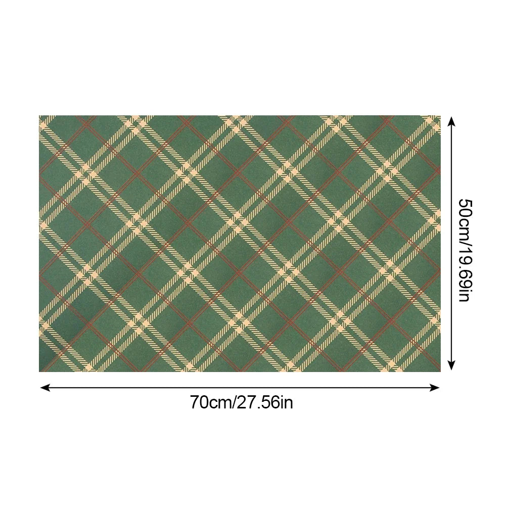 Retro Kraft DIY Wrapping Paper – Perfect for Parties, Birthdays, Weddings, and Christmas Gifts!