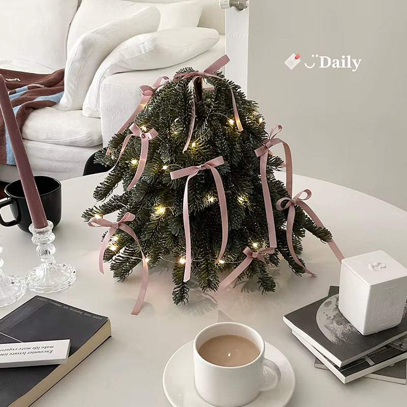 Elegant Simulated Noble Pine Christmas Tree - Perfect Indoor Decor for Home, Restaurants, and Hotels