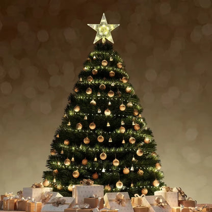 Illuminate Your Christmas: 15Cm LED Star Tree Topper for a Magical Holiday Decor
