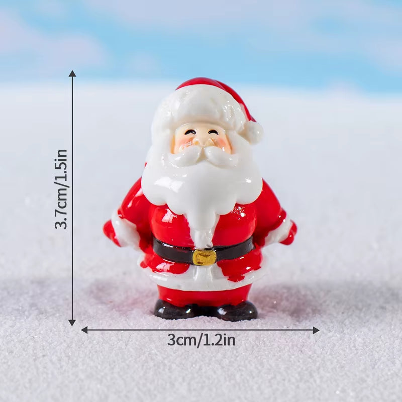 Festive Santa Claus Statue - Perfect Desk & Home Ornament for Christmas Cheer!
