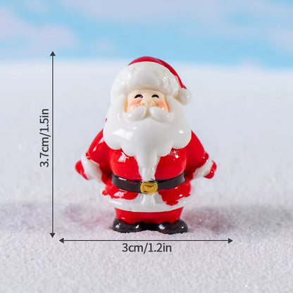 Festive Santa Claus Statue - Perfect Desk & Home Ornament for Christmas Cheer!