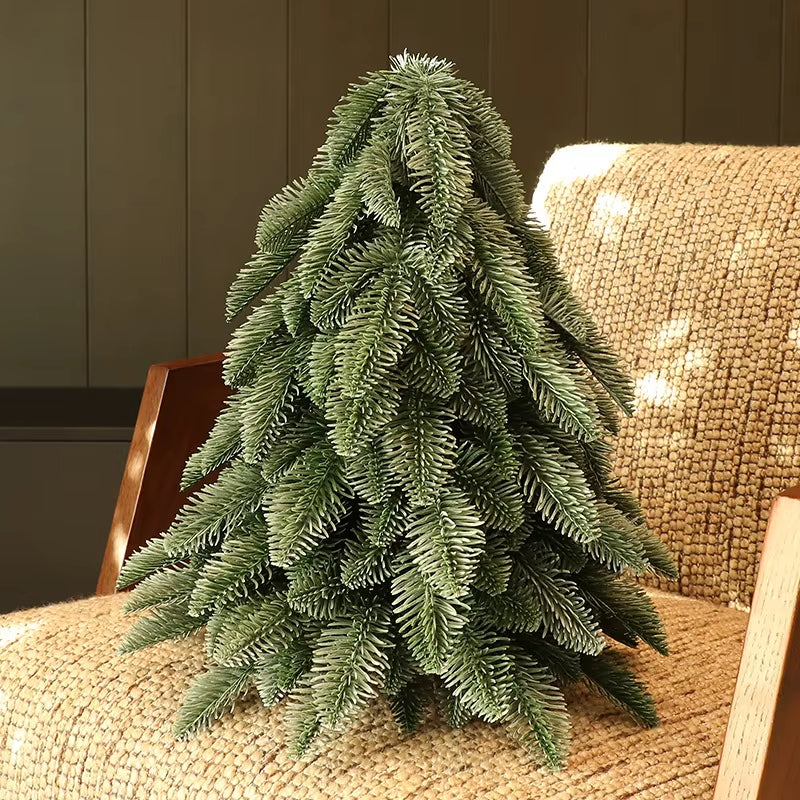 Elegant Simulated Noble Pine Christmas Tree - Perfect Indoor Decor for Home, Restaurants, and Hotels