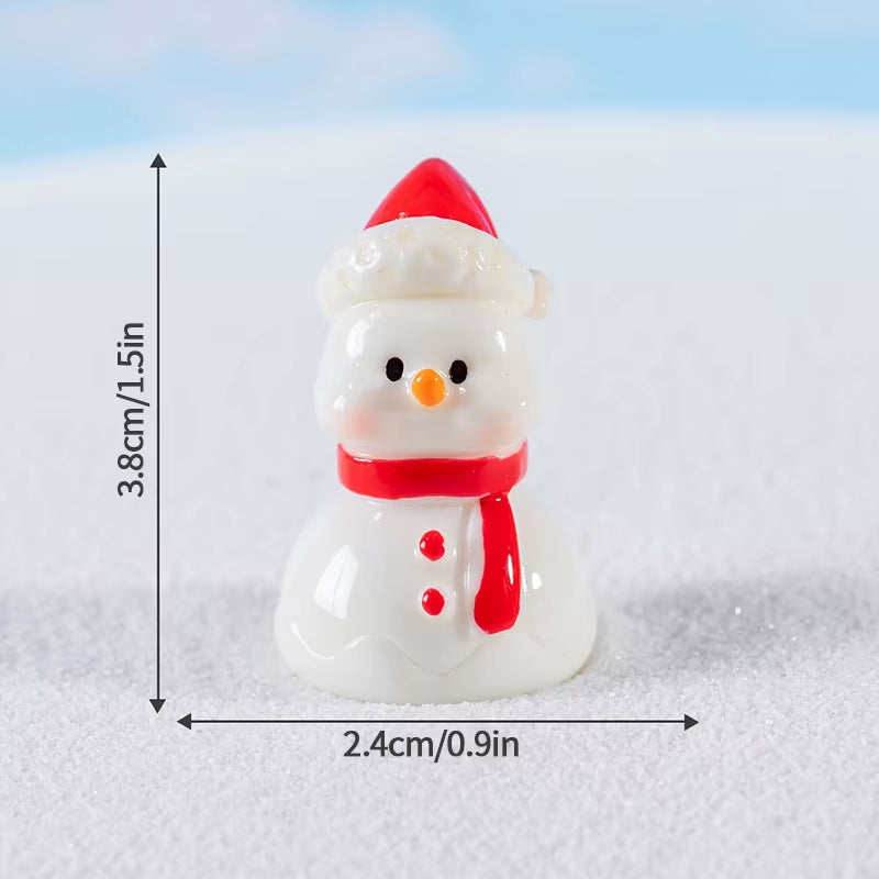 Festive Santa Claus Statue - Perfect Desk & Home Ornament for Christmas Cheer!