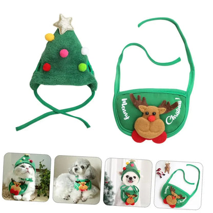 Adorable Santa Hat for Pets - Perfect Xmas Costume for Cats & Dogs - Holiday Party Accessory 2025
