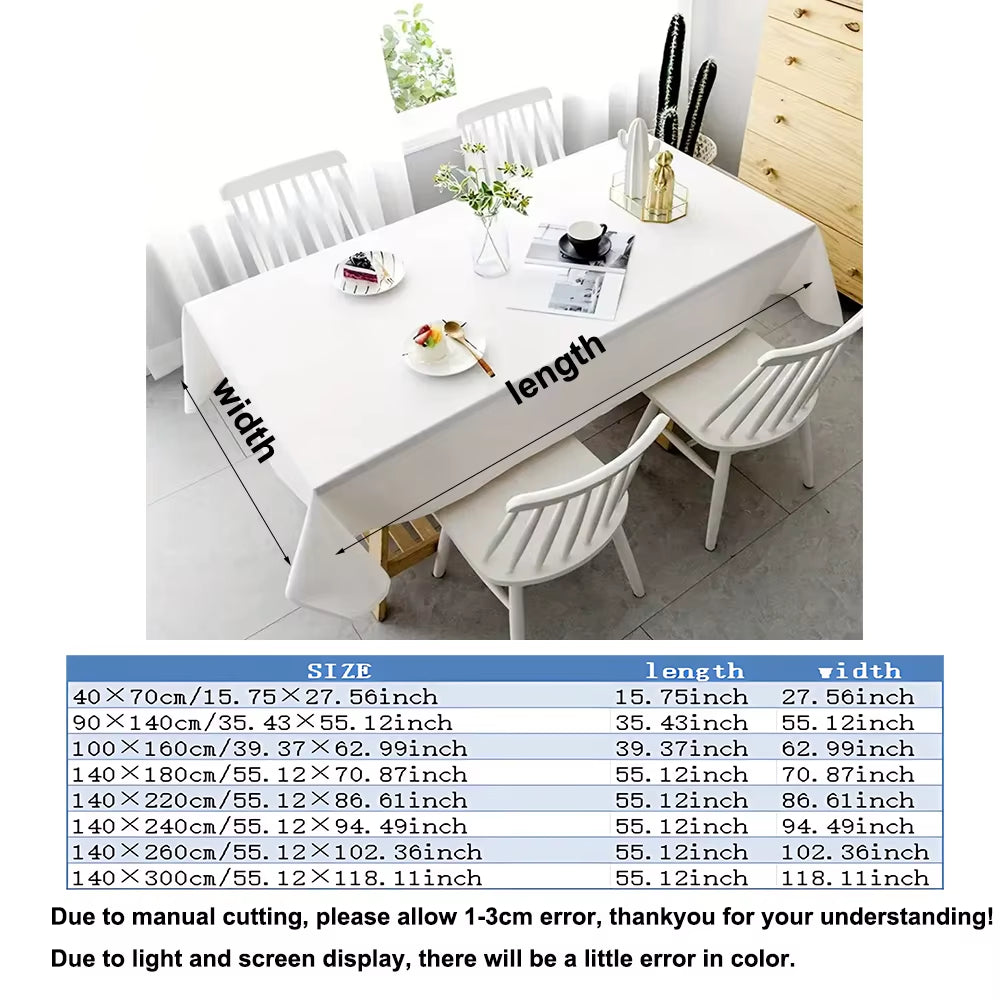 Vibrant Starry Patchwork Christmas Tablecloth - Perfect for Festive Dining Room Decor!