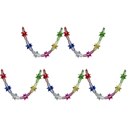 Stunning Christmas Foil Garland - Festive Ceiling Decorations for a Magical Holiday Party!