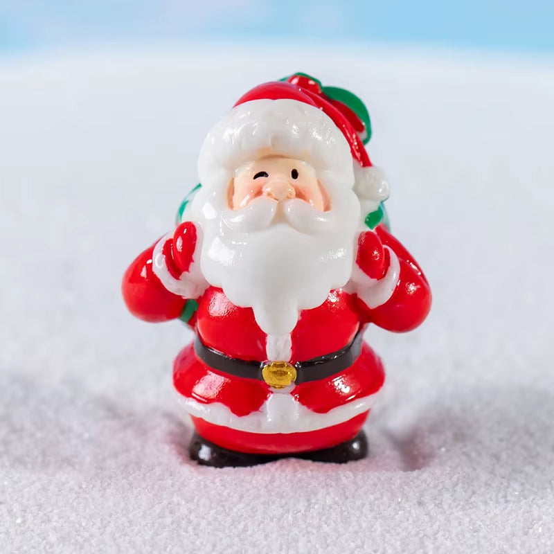 Festive Santa Claus Statue - Perfect Desk & Home Ornament for Christmas Cheer!