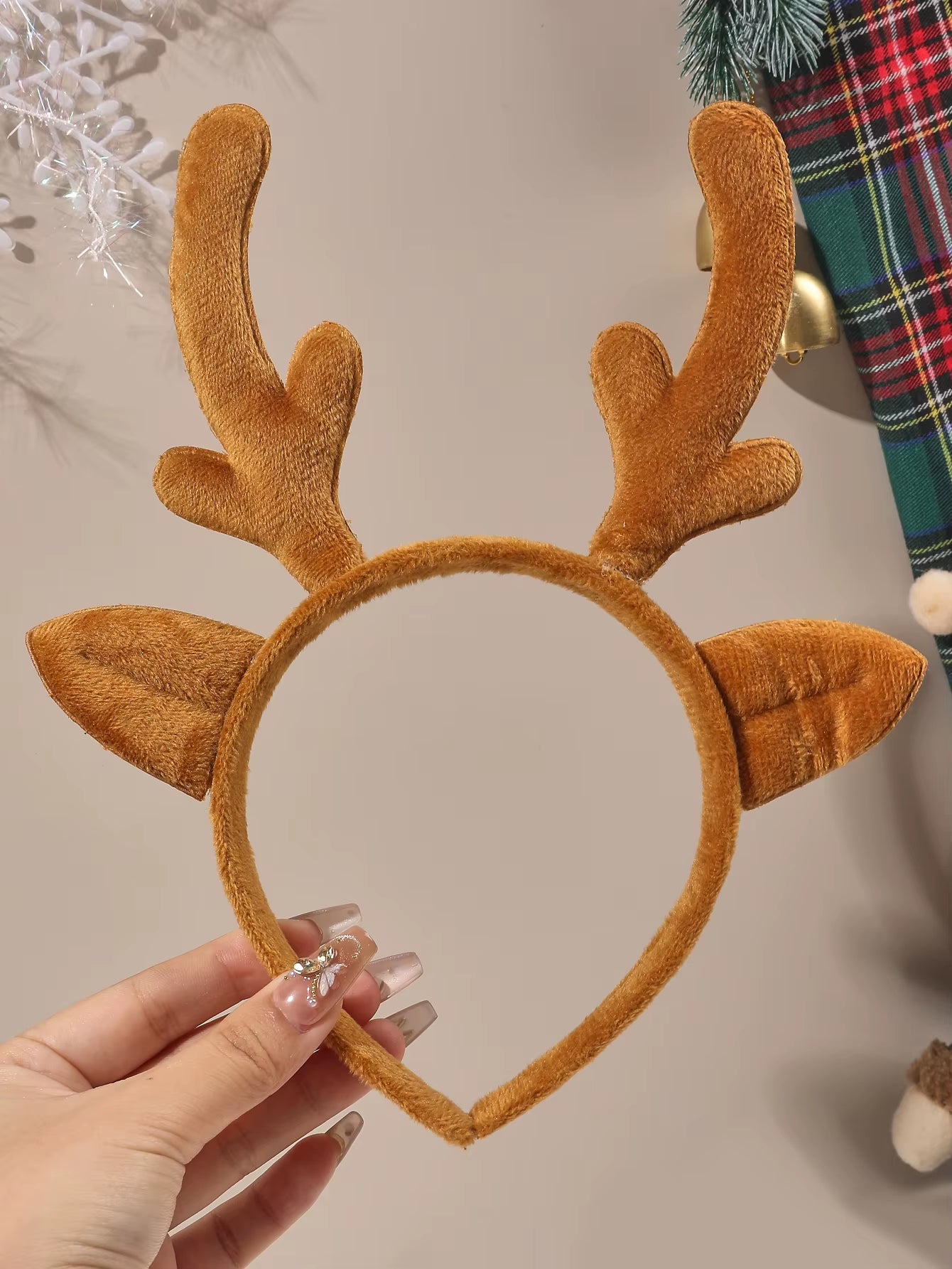 Festive 3D Christmas Headbands - Fun Holiday Hair Accessories for Kids, Women, and Men - Perfect for Parties and Photo Booths!